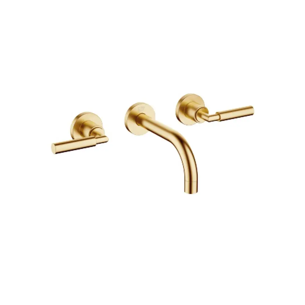 Dornbracht-TARA.-Waschtisch-Wandbatterie-Handbrause-ohne Ablaufgarnitur-Ausladung 160mm-Messing gebürstet (23kt), 36707882-28 Galeriebild 1